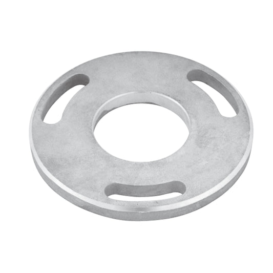 Platine à Visser et à Souder Ronde 6 Trous Inox – Ref. 11 - photo