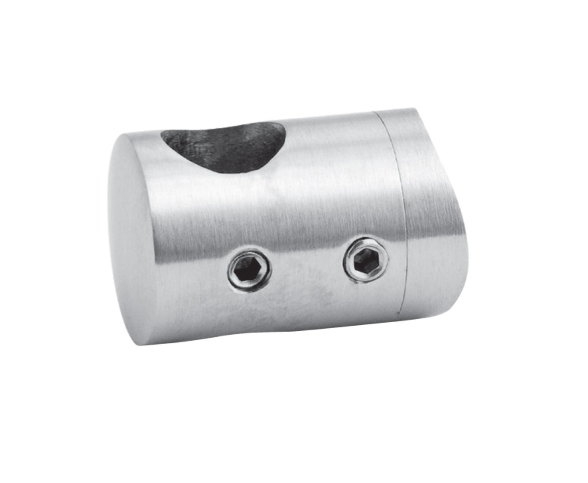 Support de Lisse Inox Tube Rond - photo produit