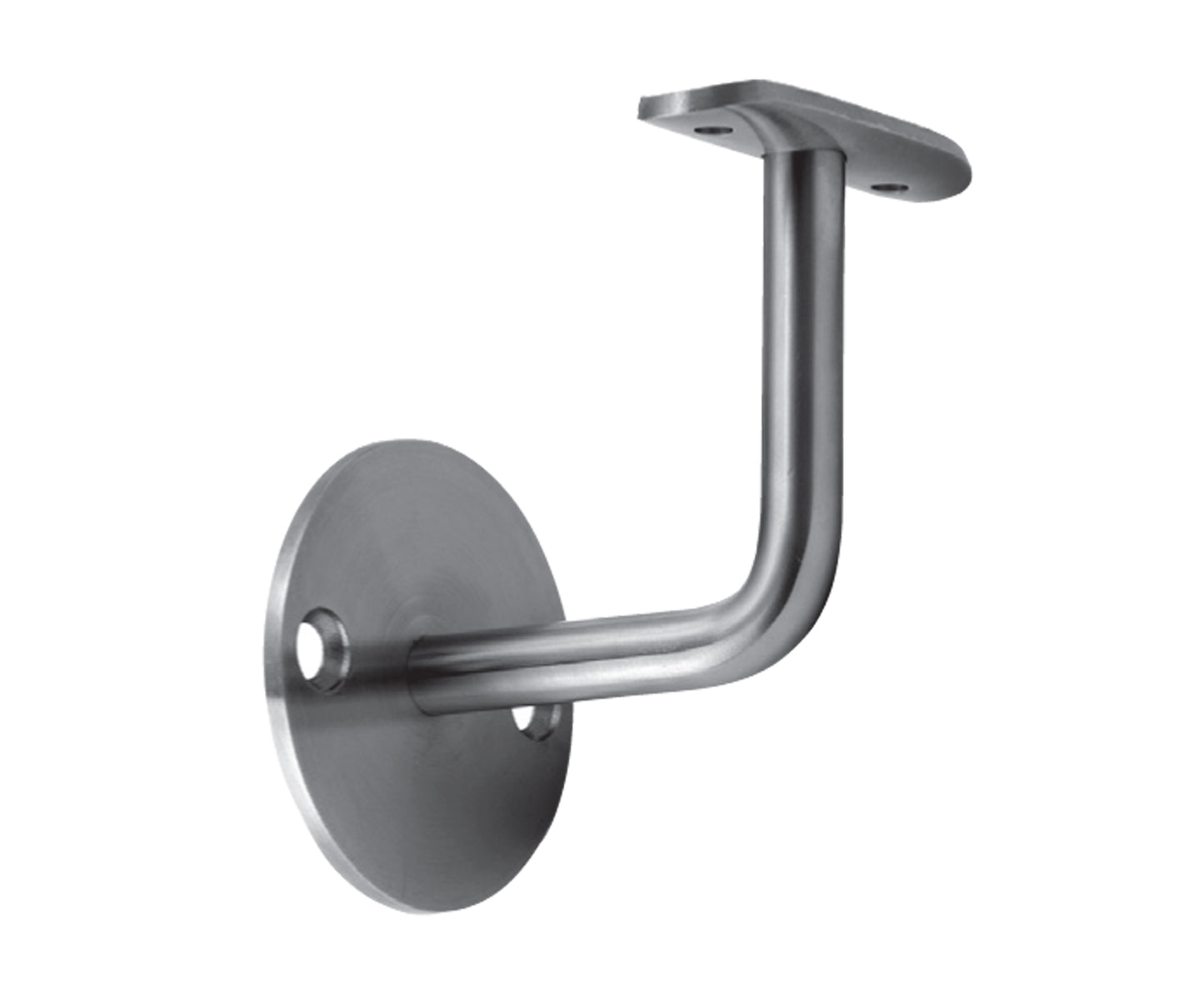 Support de Main Courante Inox – Support sol platine – Ref. 23 - photo