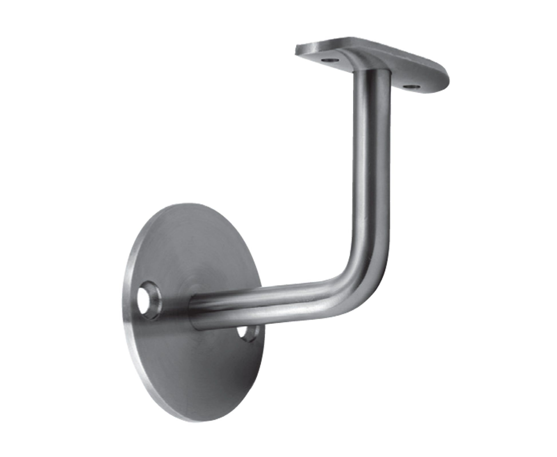 Support de Main Courante Inox – Support sol platine – Ref. 23 - photo