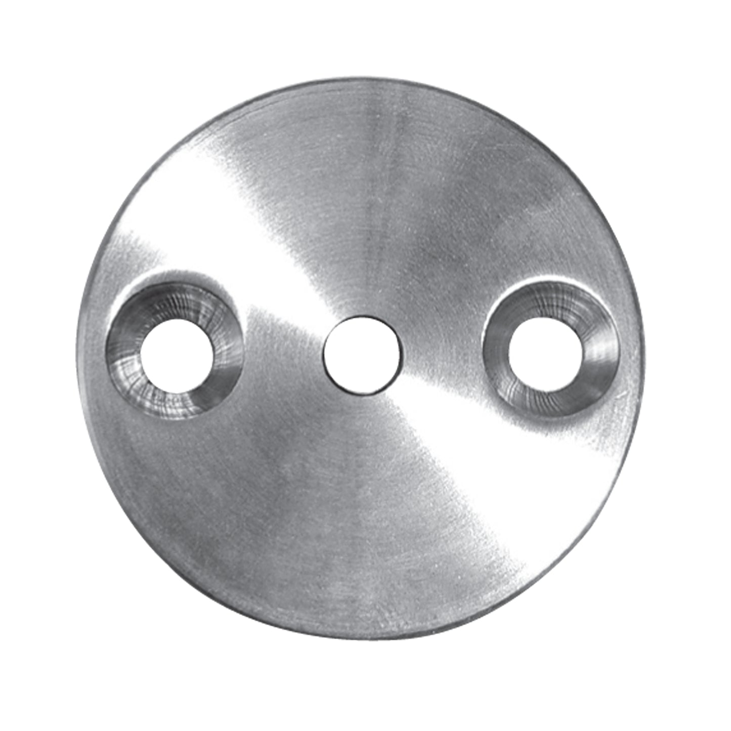 Platine à Visser et à Souder Rectangulaire Inox – Ref. 14 - photo