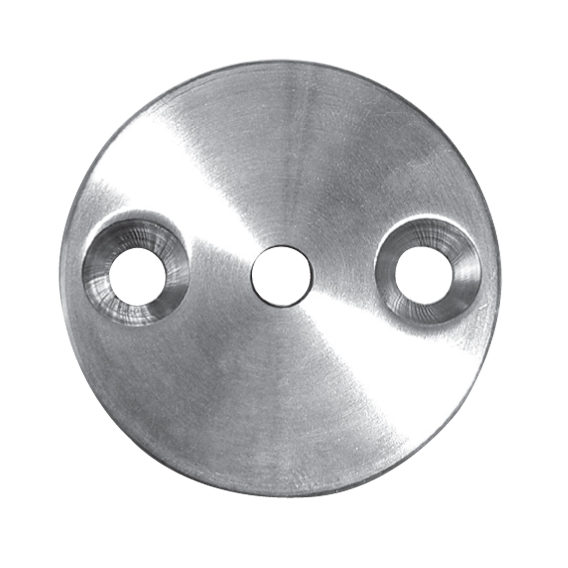 Platine à Visser et à Souder Rectangulaire Inox – Ref. 14 - photo