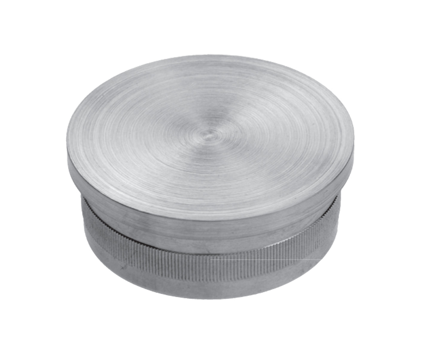 Bouchon d'Embout Plat Mince Inox - photo produit