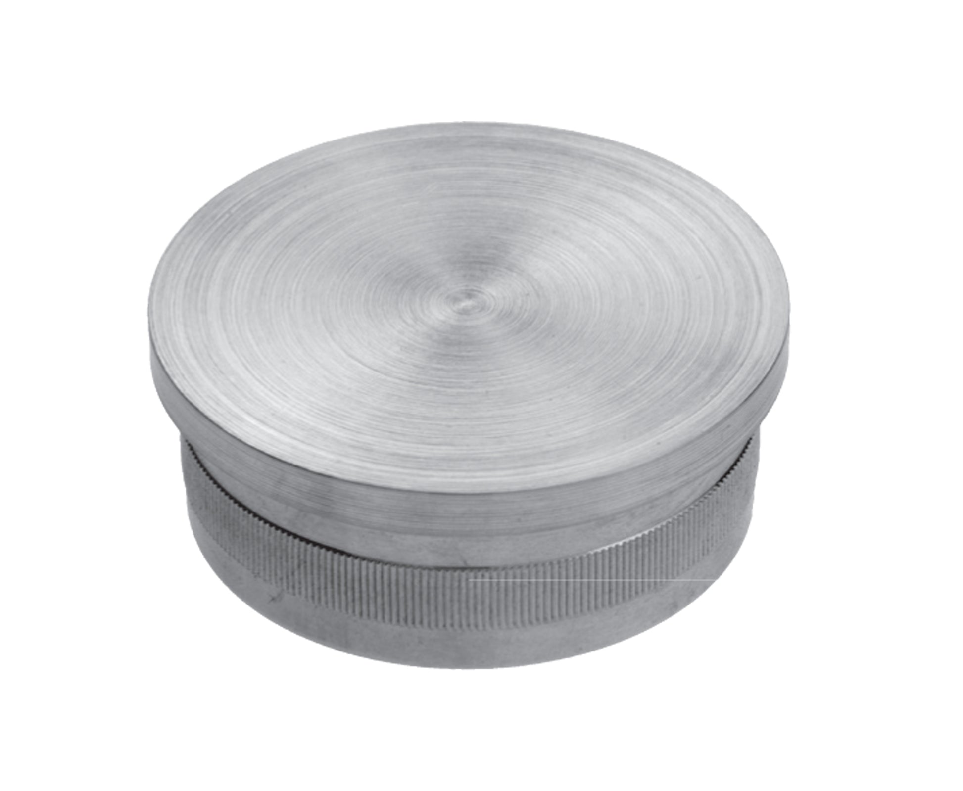 Bouchon d'Embout Plat Mince Inox - photo produit