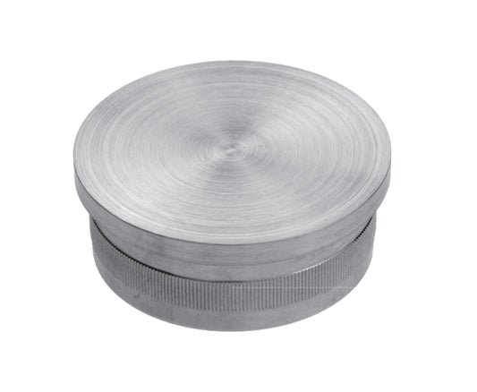 Bouchon d'Embout Plat Mince Inox - photo produit