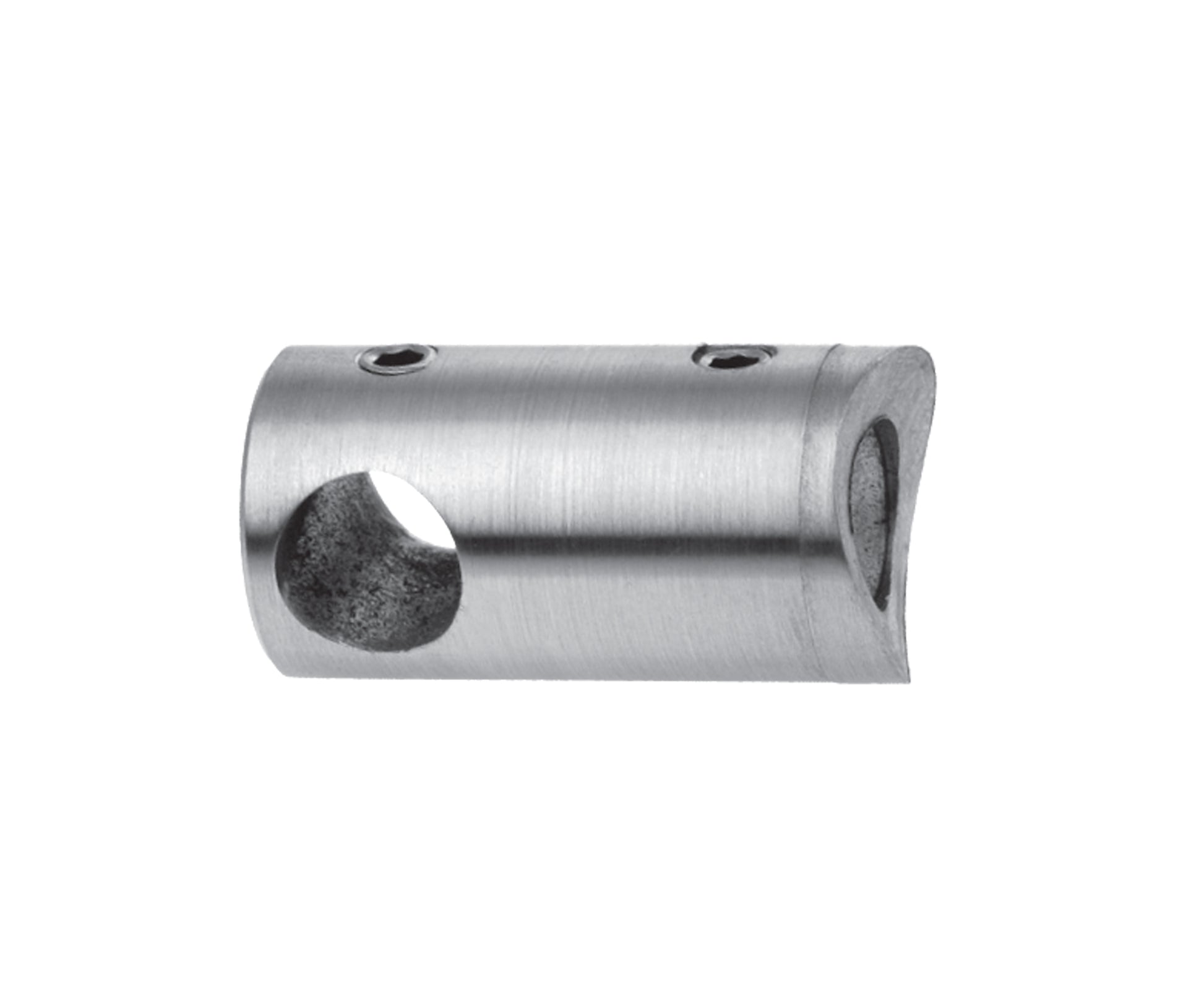 Support de Lisse Inox Tube Carré - photo produit