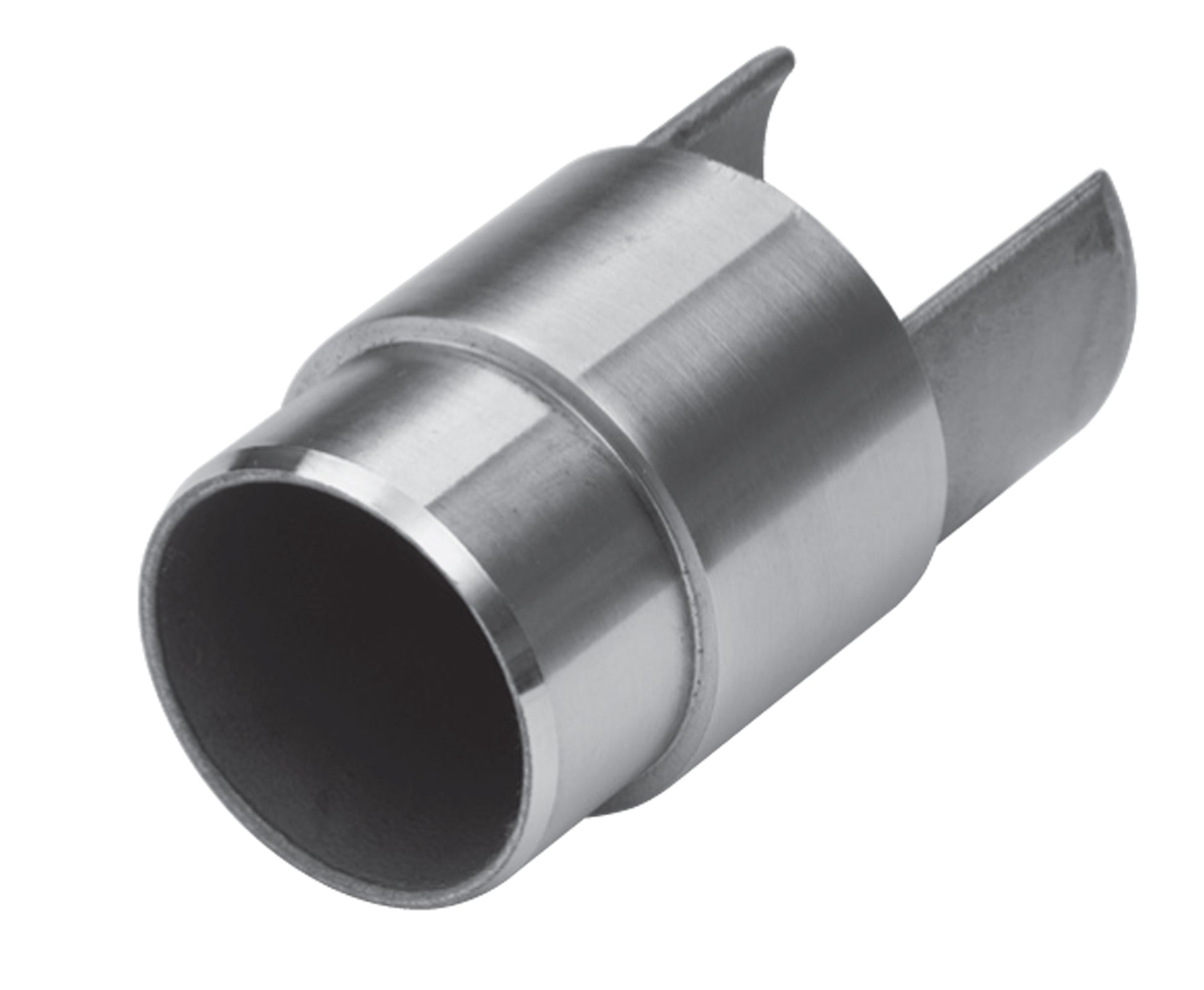 Raccord Inox – Raccord pince verre rond – Ref. 58 - photo