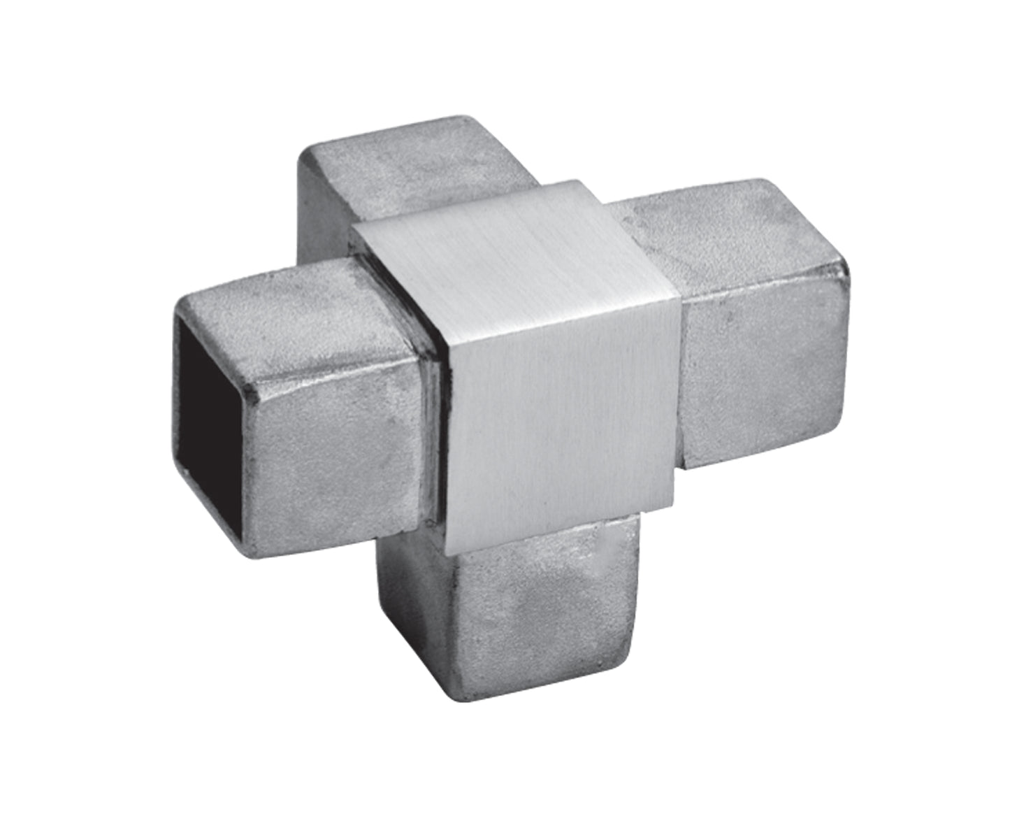 Raccord Inox – Jonction double – Ref. 44 - photo