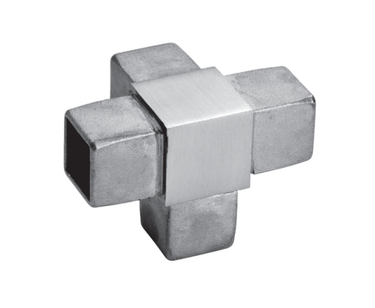 Raccord Inox – Jonction double – Ref. 44 - photo