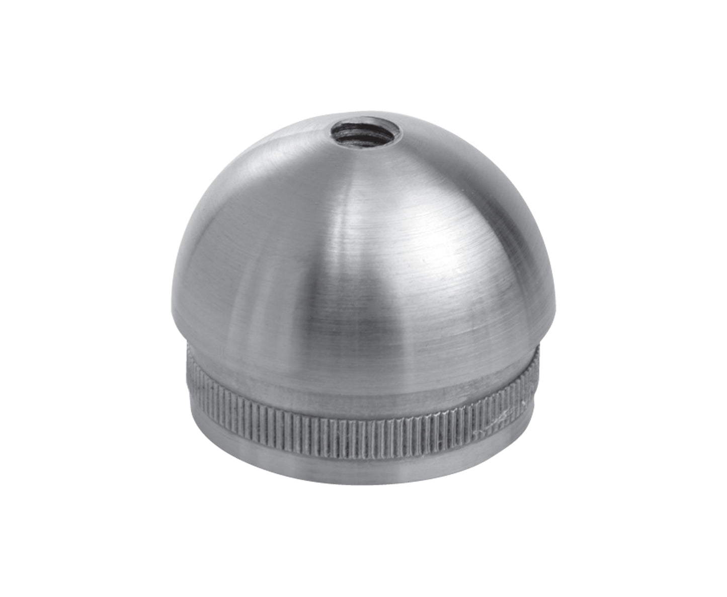 Bouchon d'Embout Plat Vissé Inox - photo produit