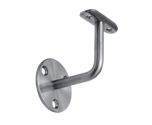 Support de Main Courante Inox – Support intermédiaire rond – Ref. 28 - photo