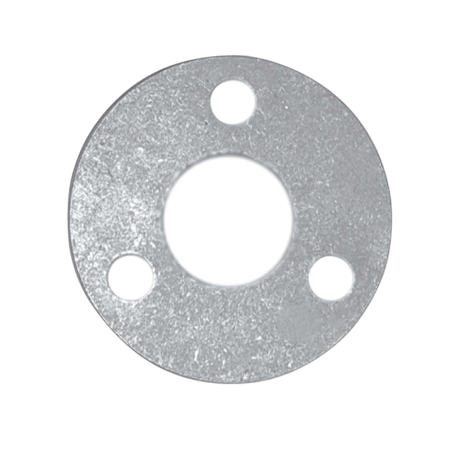Platine à Visser et à Souder Carrée Large Inox – Ref. 17 - photo
