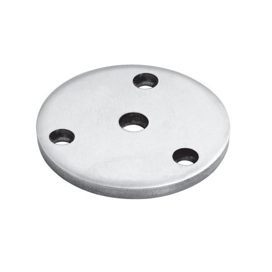 Platine à Visser et à Souder Carrée Inox – Ref. 16 - photo