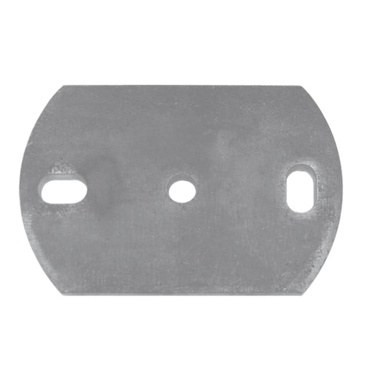 Platine à Visser et à Souder Losange Inox – Ref. 24 - photo