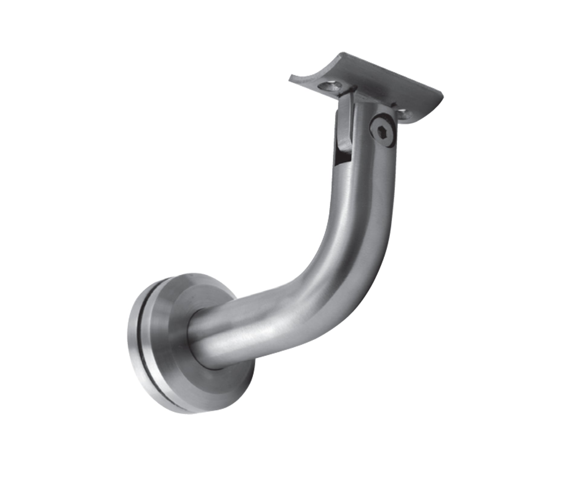 Support de Main Courante Inox – Support escalier droit – Ref. 41 - photo