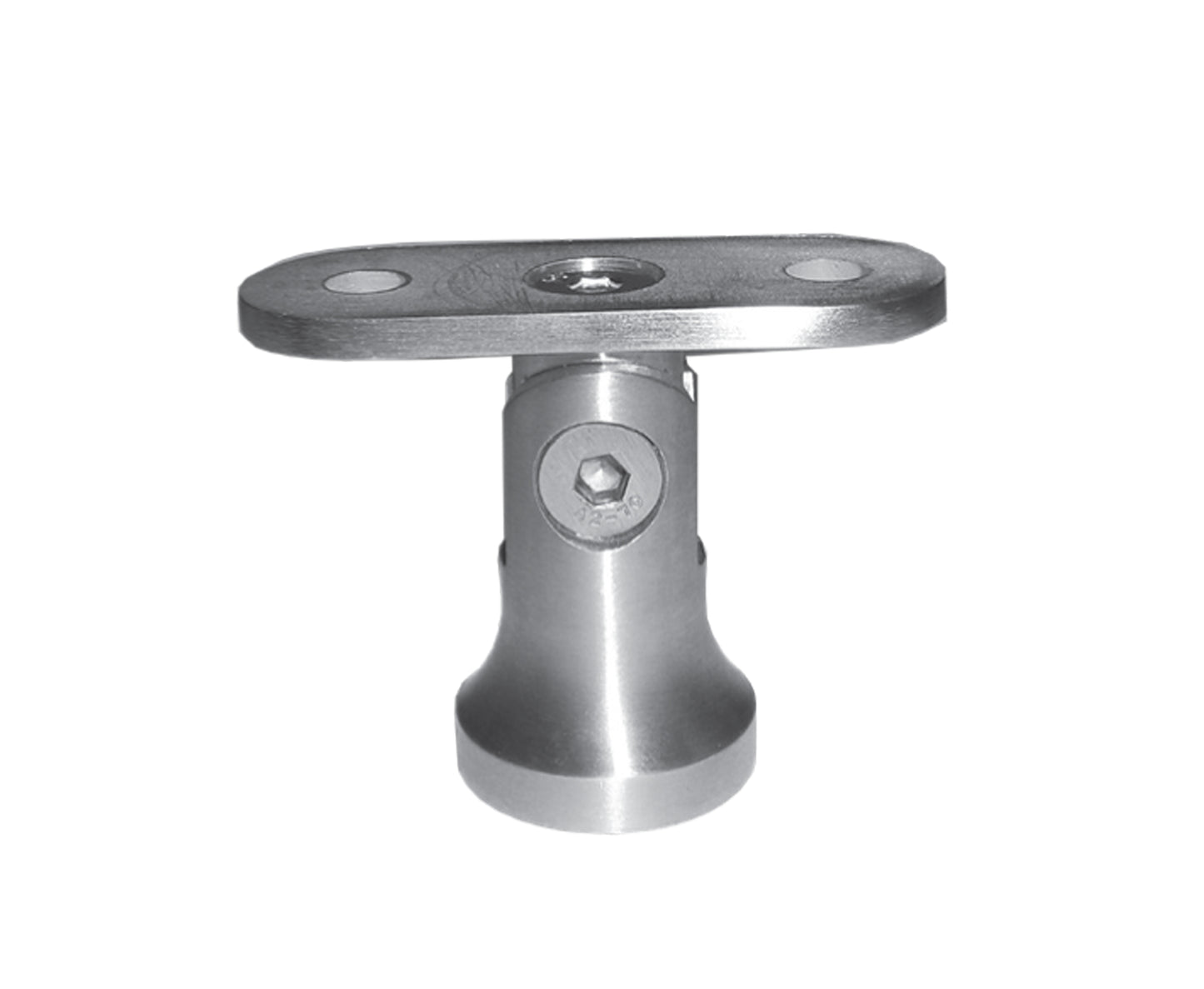 Support de Main Courante Inox – Support inox poli – Ref. 62 - photo