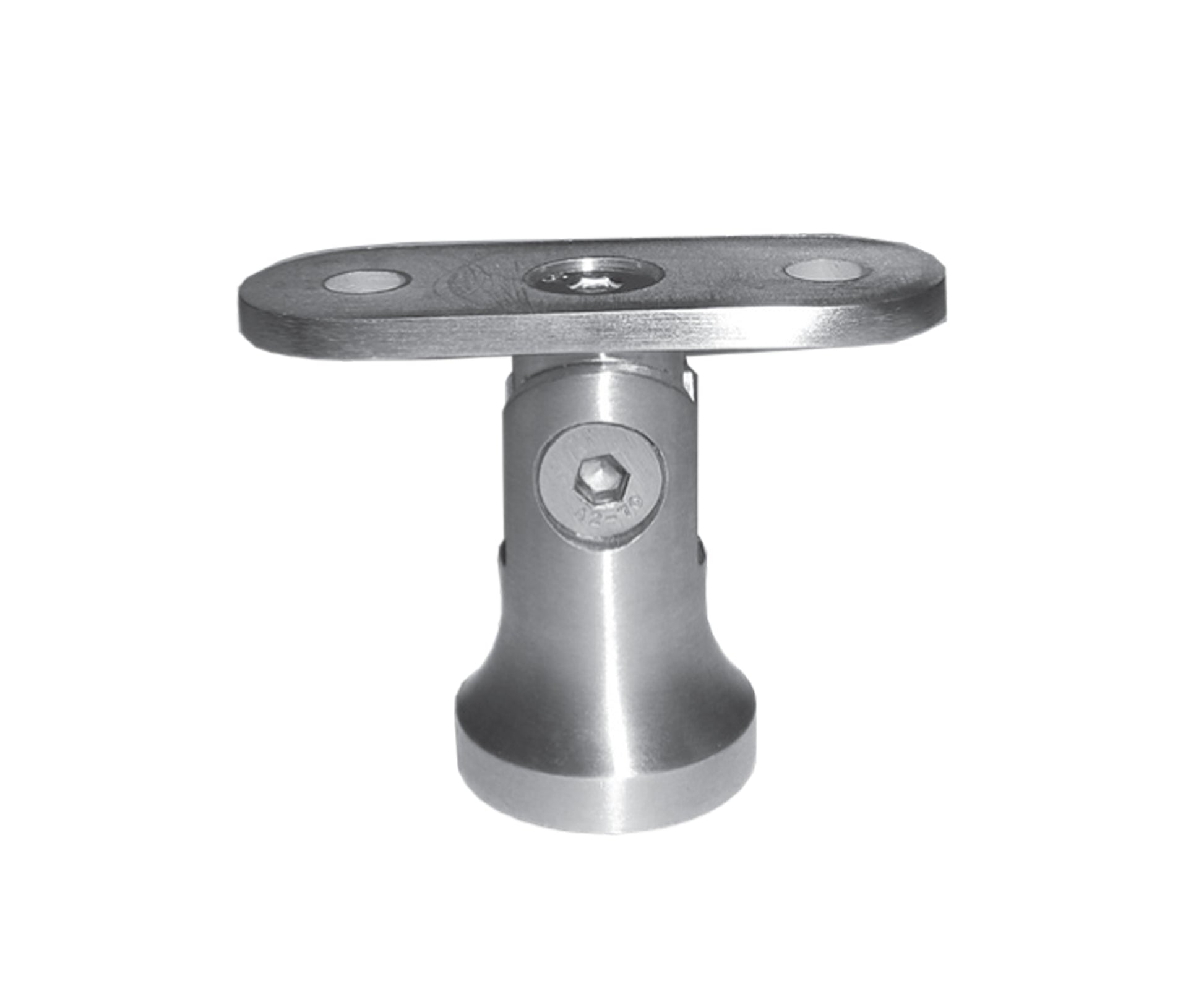 Support de Main Courante Inox – Support inox poli – Ref. 62 - photo