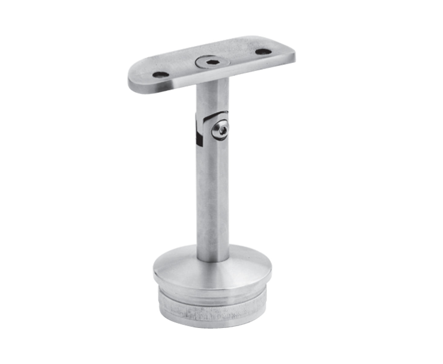Support de Main Courante Inox – Support profilé plat – Ref. 49 - photo