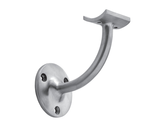 Support de Main Courante Inox – Support mural rond – Ref. 04 - photo