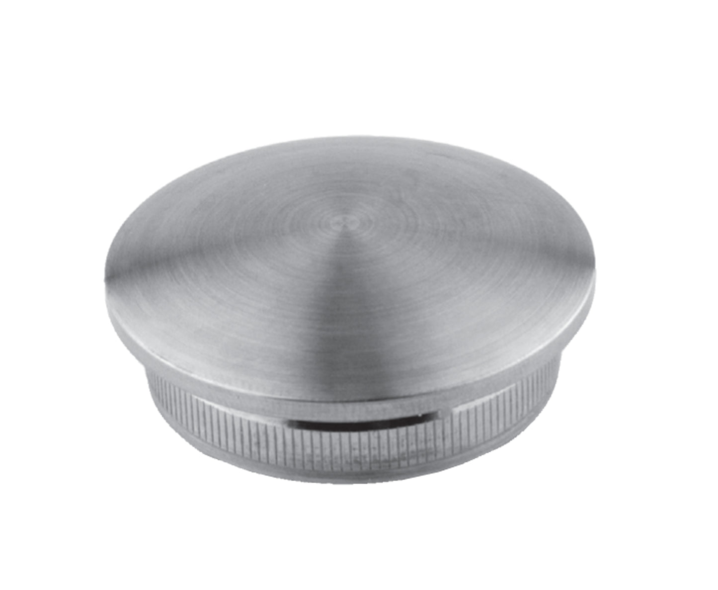 Bouchon d'Embout Rond Matrix Inox - photo produit