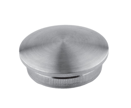 Bouchon d'Embout Rond Matrix Inox - photo produit