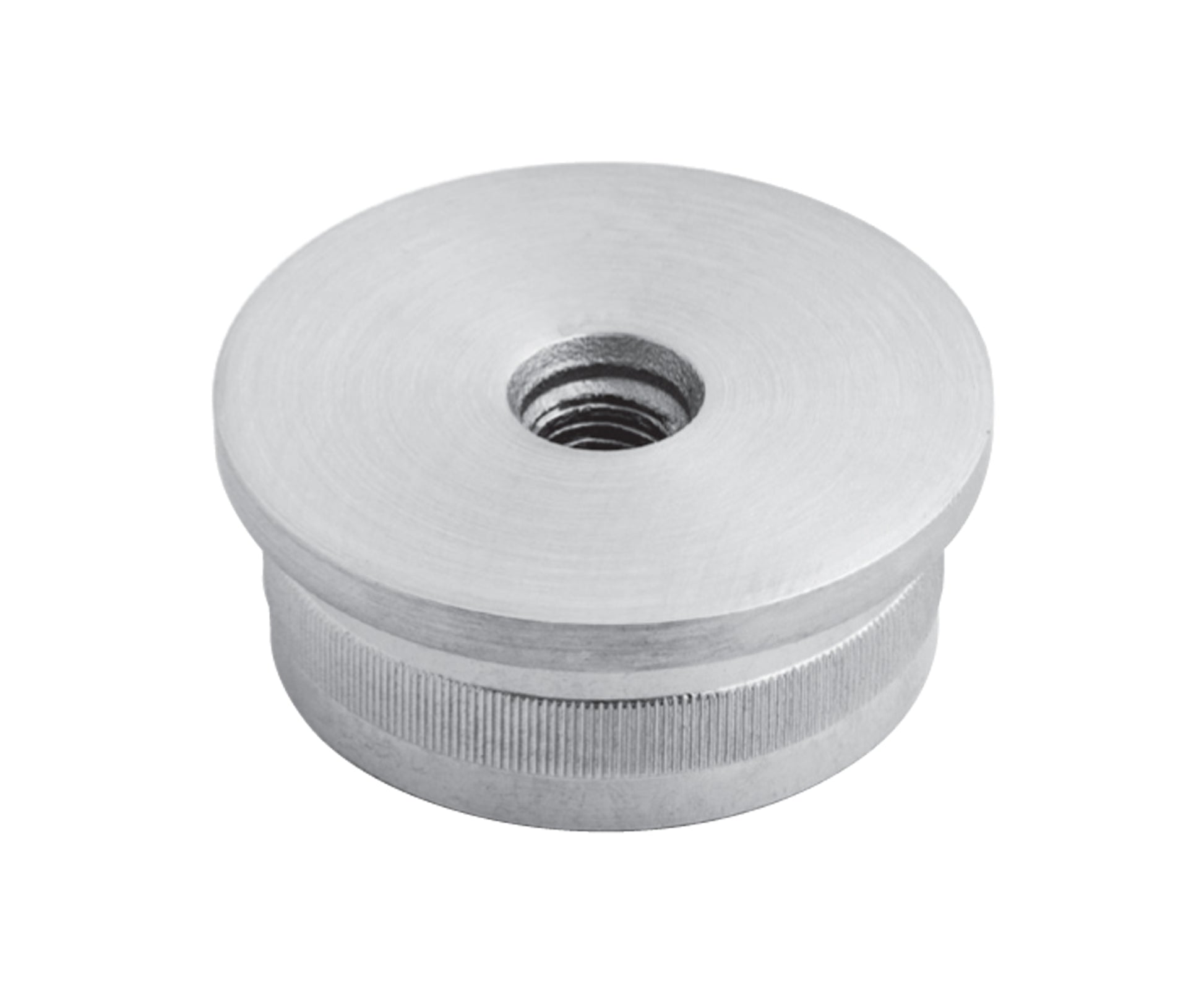 Bouchon d'Embout Plat Fileté Inox - photo produit