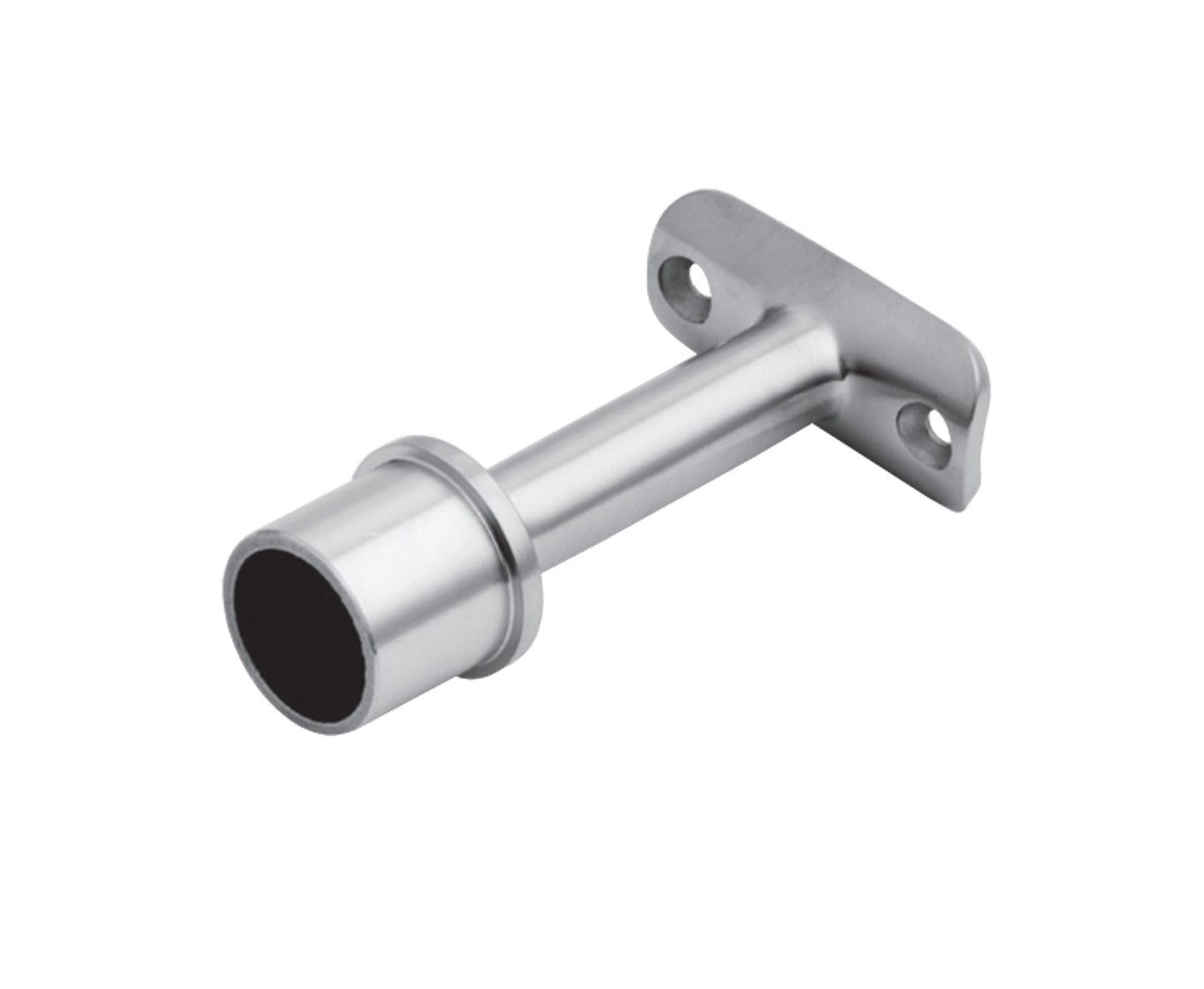 Support de Main Courante Inox – Support avec rosace carrée – Ref. 53 - photo