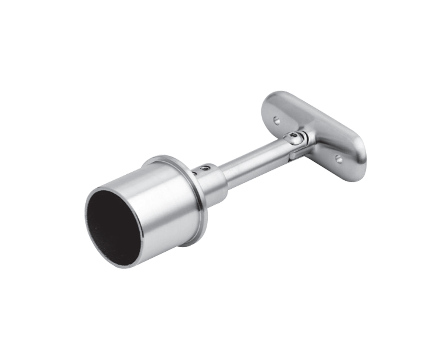 Support de Main Courante Inox – Support profilé rond grand – Ref. 50 - photo