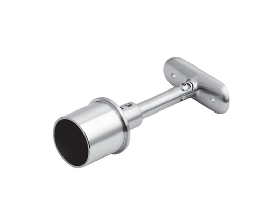 Support de Main Courante Inox – Support profilé rond grand – Ref. 50 - photo