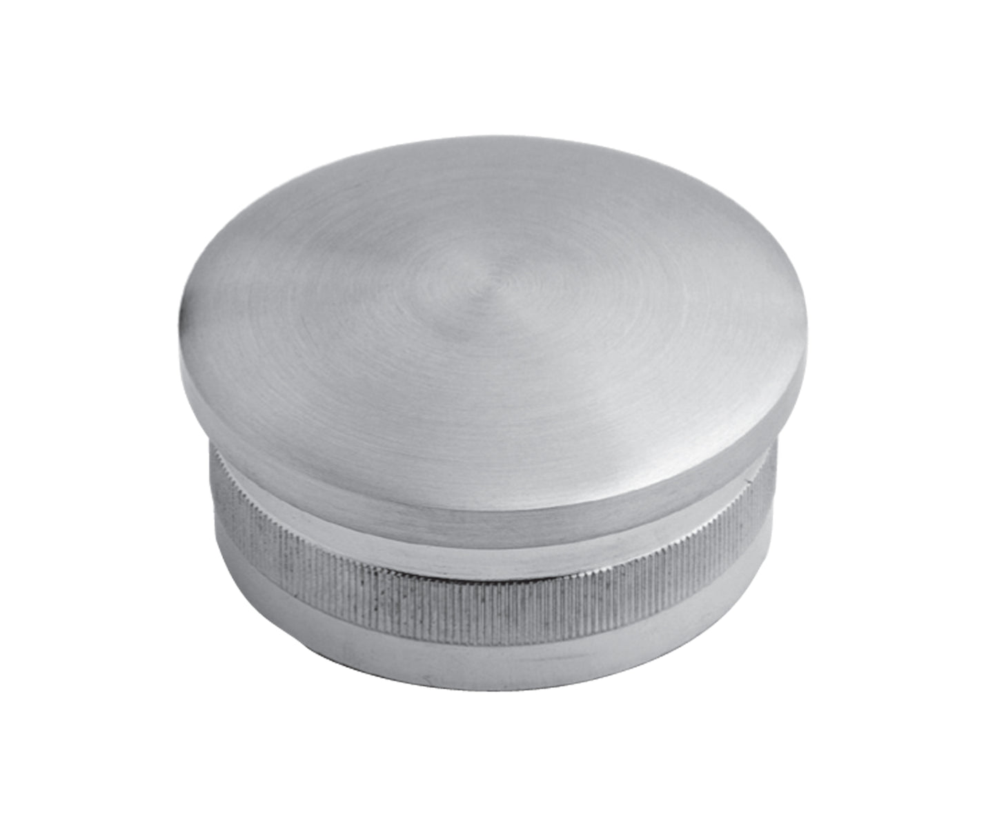 Bouchon d'Embout Rond Chanfreiné Inox - photo produit