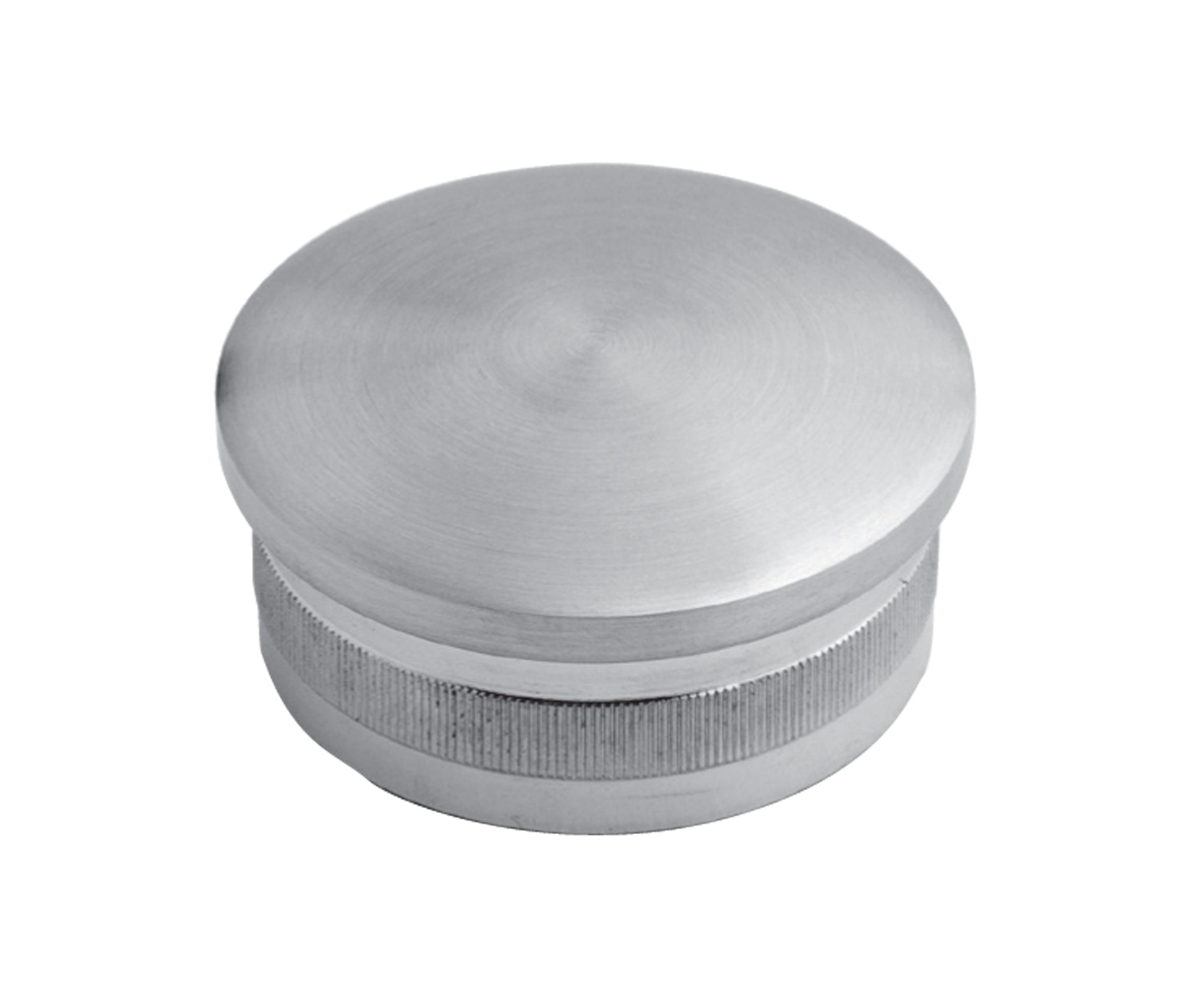 Bouchon d'Embout Rond Chanfreiné Inox - photo produit