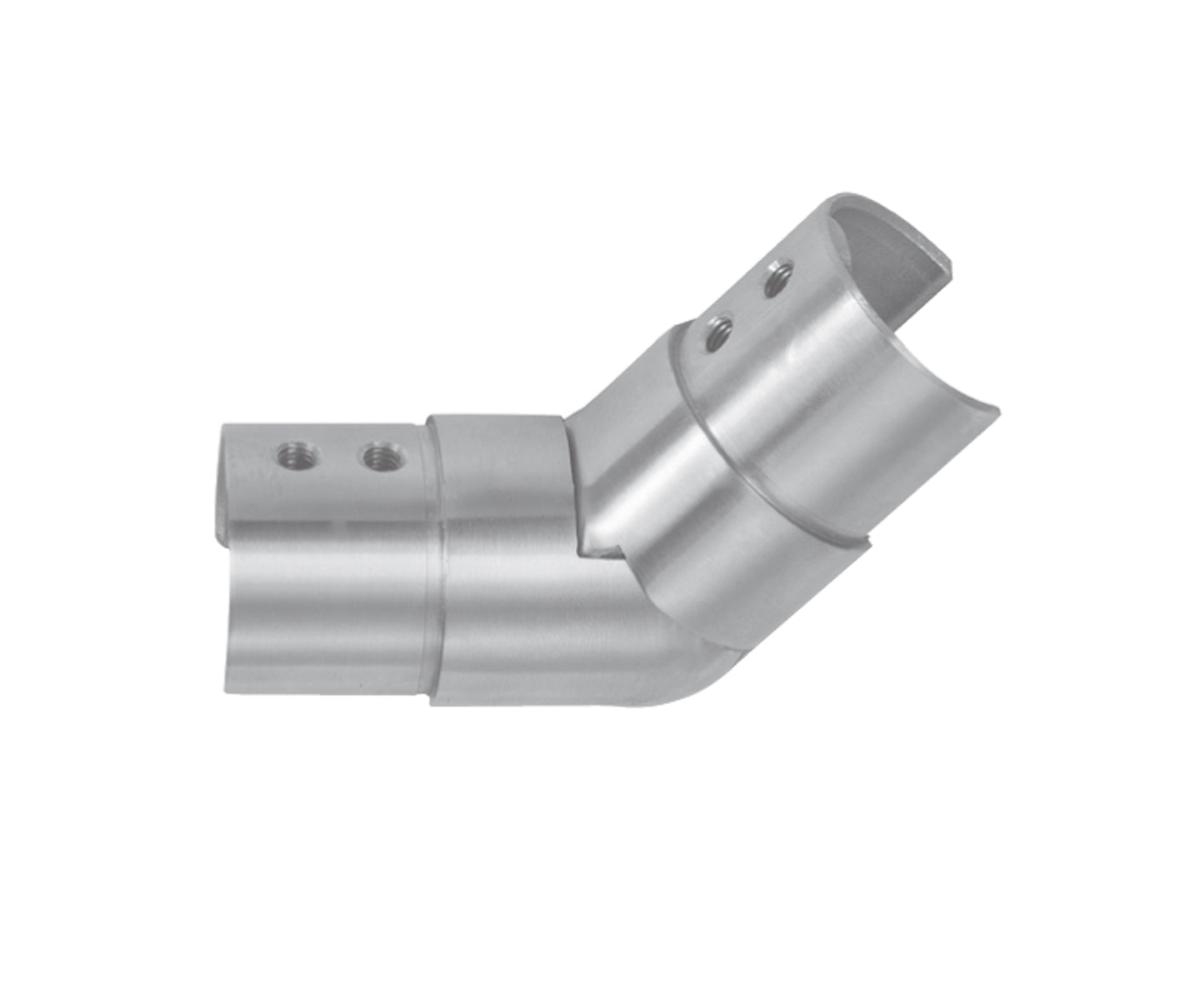 Raccord Inox – Raccord tube carré angle – Ref. 51 - photo