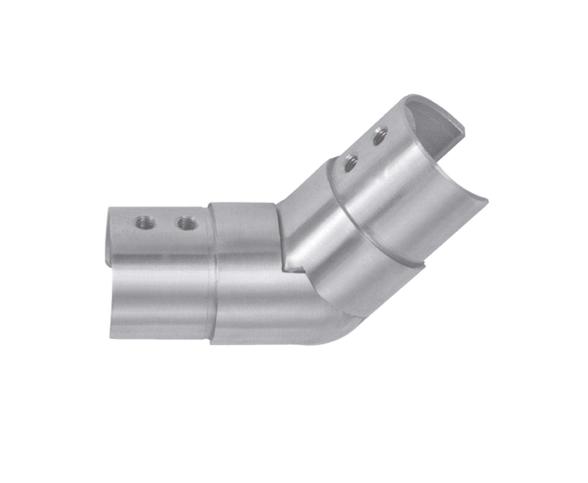 Raccord Inox – Raccord tube carré angle – Ref. 51 - photo