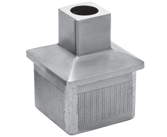 Bouchon d'Embout Coupé 45 Degrés Inox - photo produit