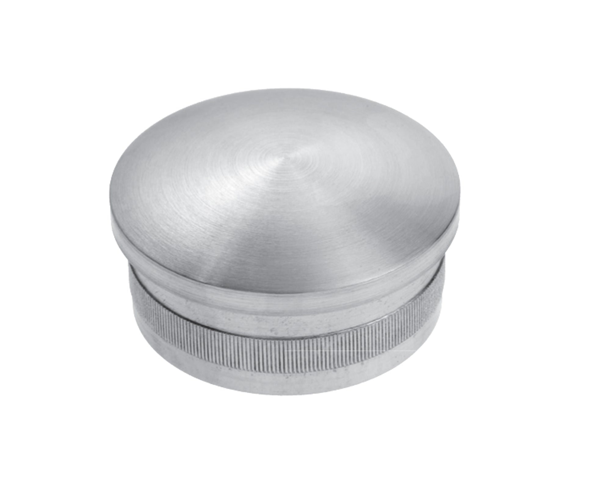 Bouchon d'Embout Plat Encastré Inox - photo produit