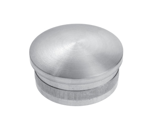 Bouchon d'Embout Plat Encastré Inox - photo produit