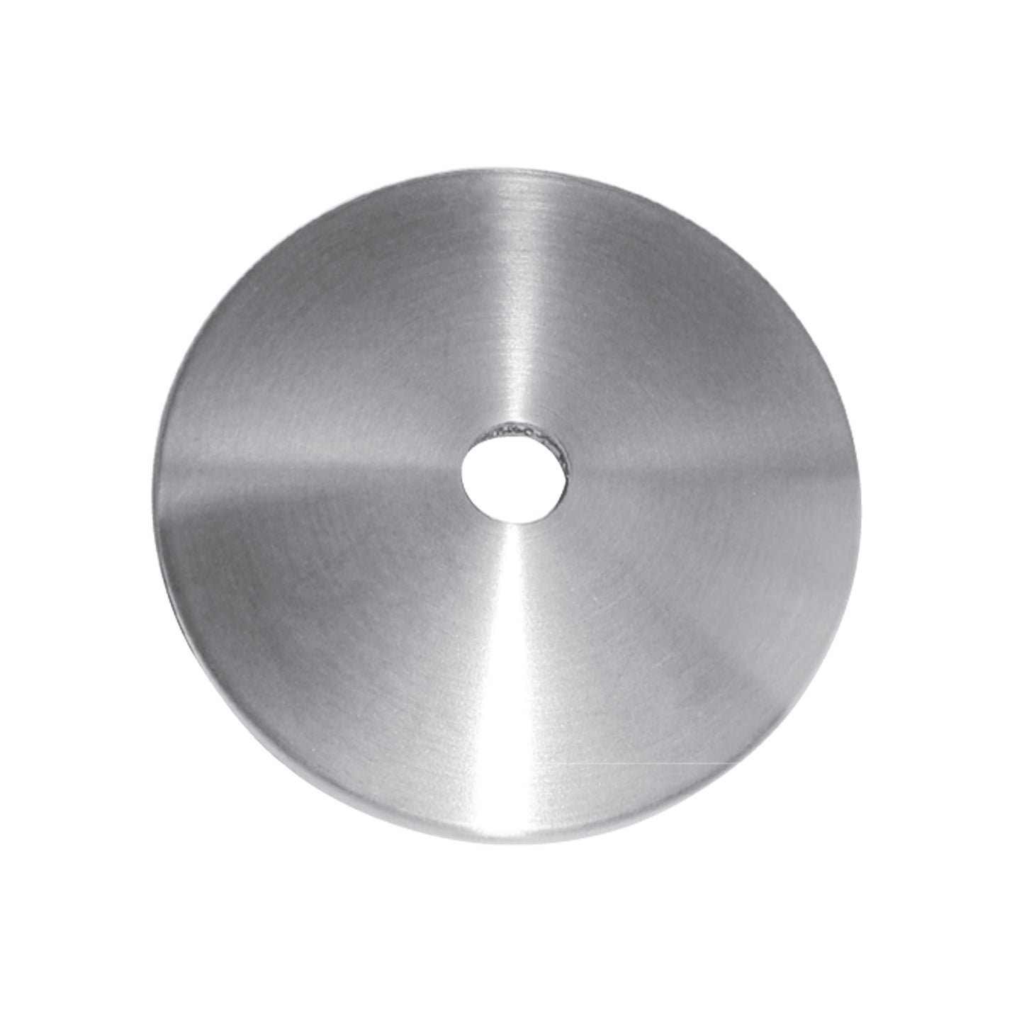 Platine à Visser et à Souder Carrée Épaisse Inox – Ref. 18 - photo