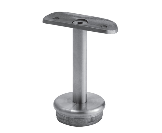 Support de Main Courante Inox – Support profilé ovale – Ref. 48 - photo