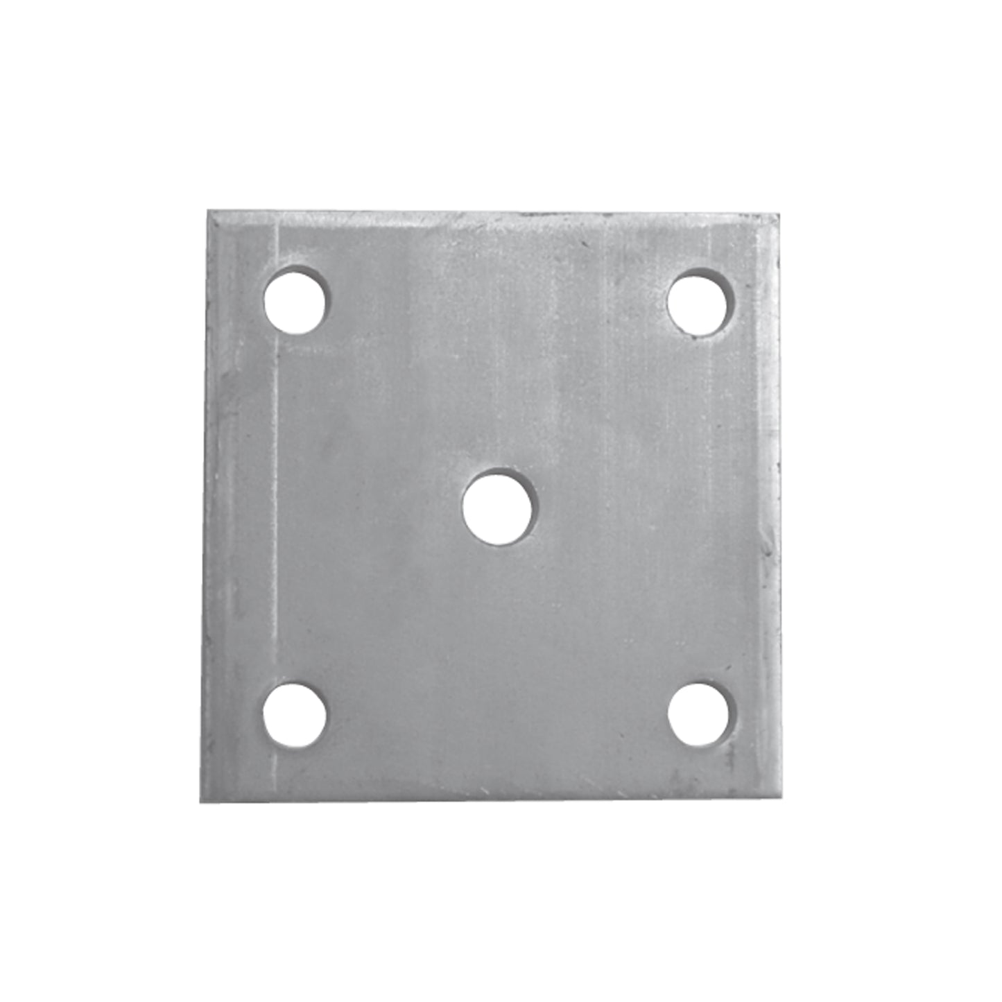 Platine à Visser et à Souder Carrée Emboutie Inox – Ref. 33 - photo