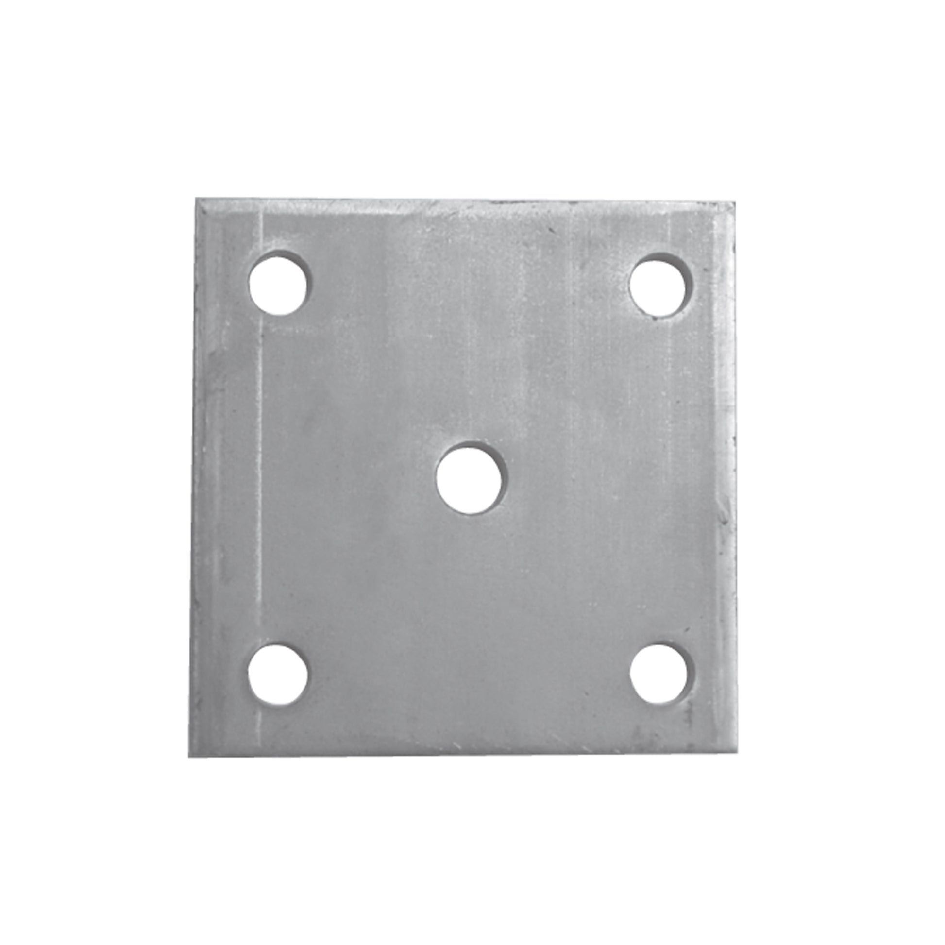 Platine à Visser et à Souder Carrée Emboutie Inox – Ref. 33 - photo