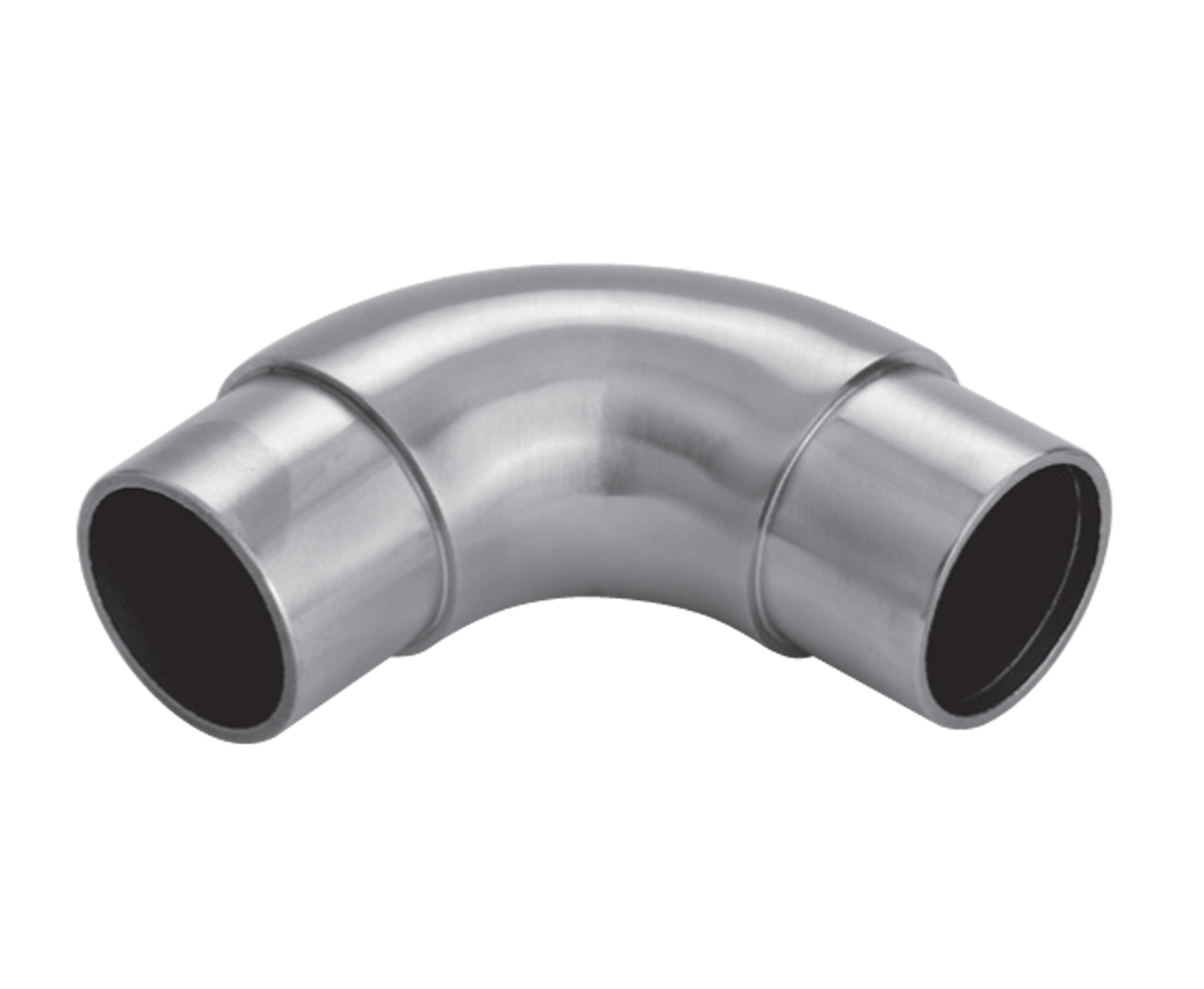 Raccord Inox – Coude 45° rond – Ref. 02 - photo