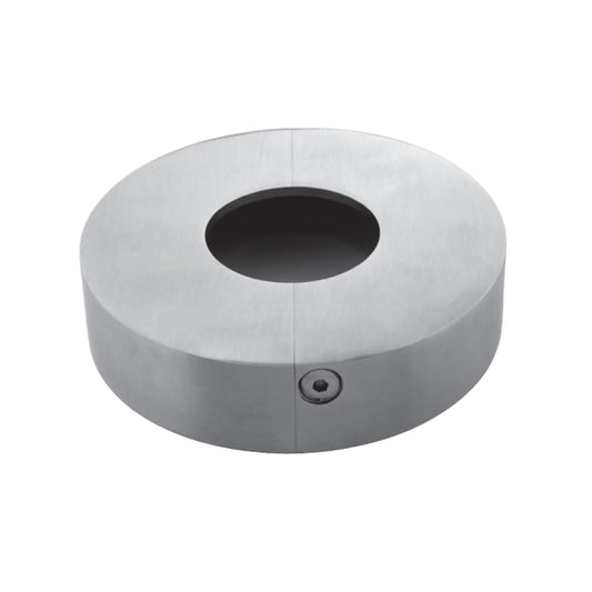 Cache-Platine Rond Large Inox - photo produit