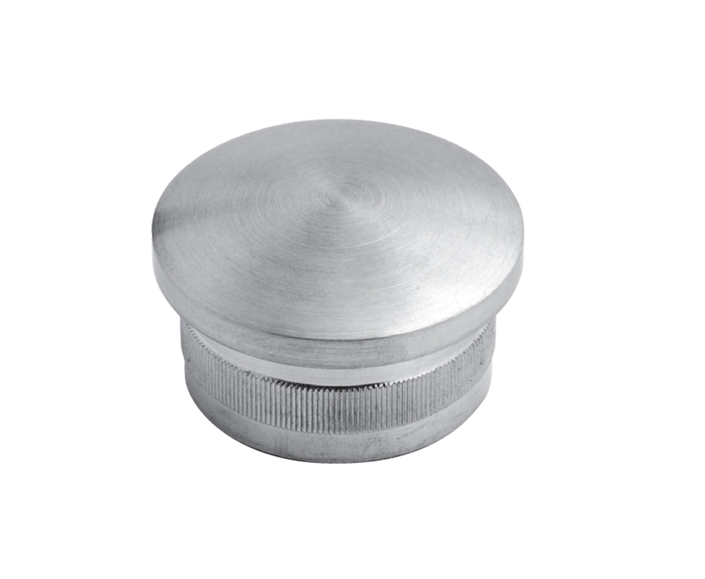Bouchon d'Embout Rond Épais Inox - photo produit