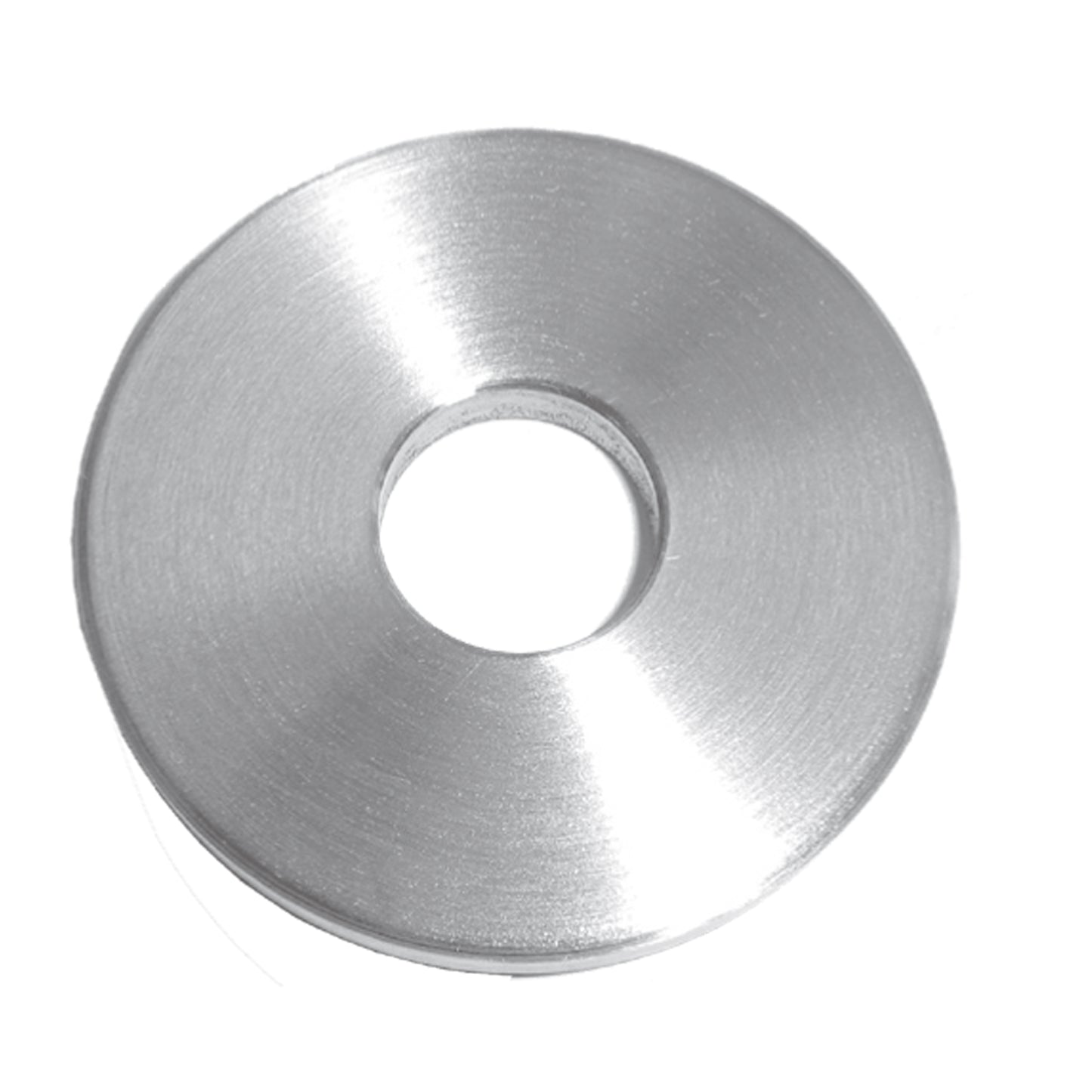 Platine à Visser et à Souder Ronde Rainurée Inox – Ref. 12 - photo