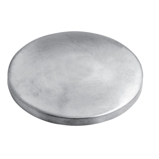 Platine à Visser et à Souder Ronde Inox – Ref. 01 - photo