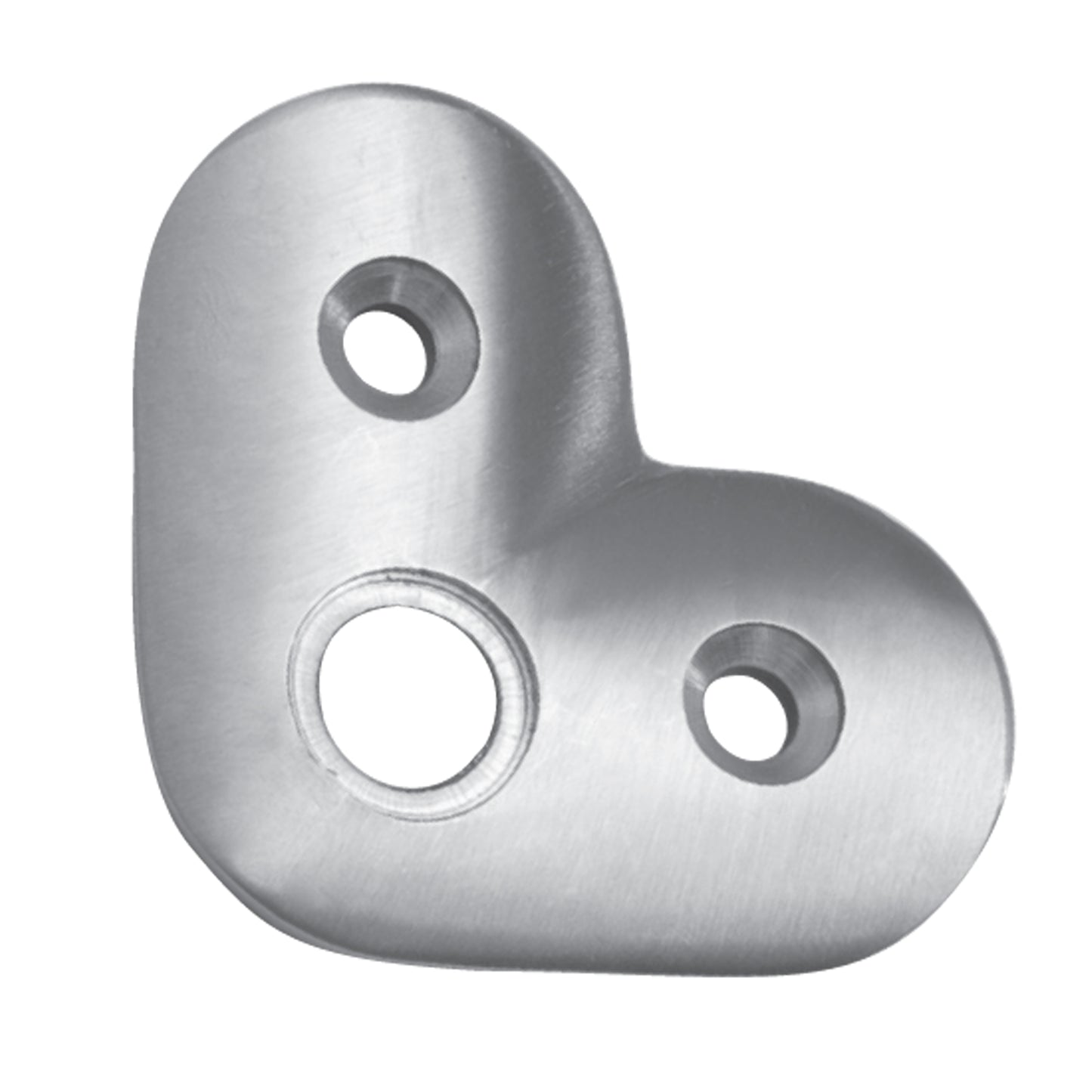 Tige Support Inox Coeur - photo produit