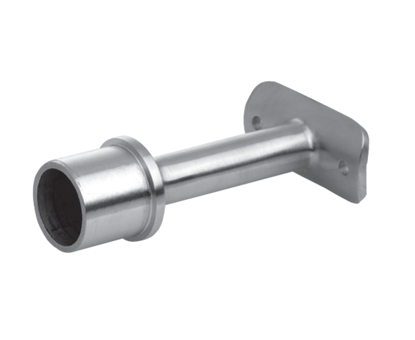 Support de Main Courante Inox – Support avec cache platine – Ref. 54 - photo