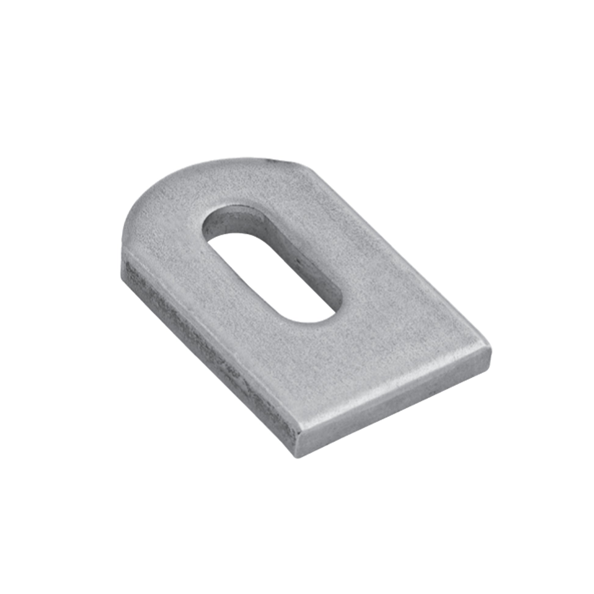 Platine à Visser et à Souder Rectangulaire Renforcée Inox – Ref. 28 - photo