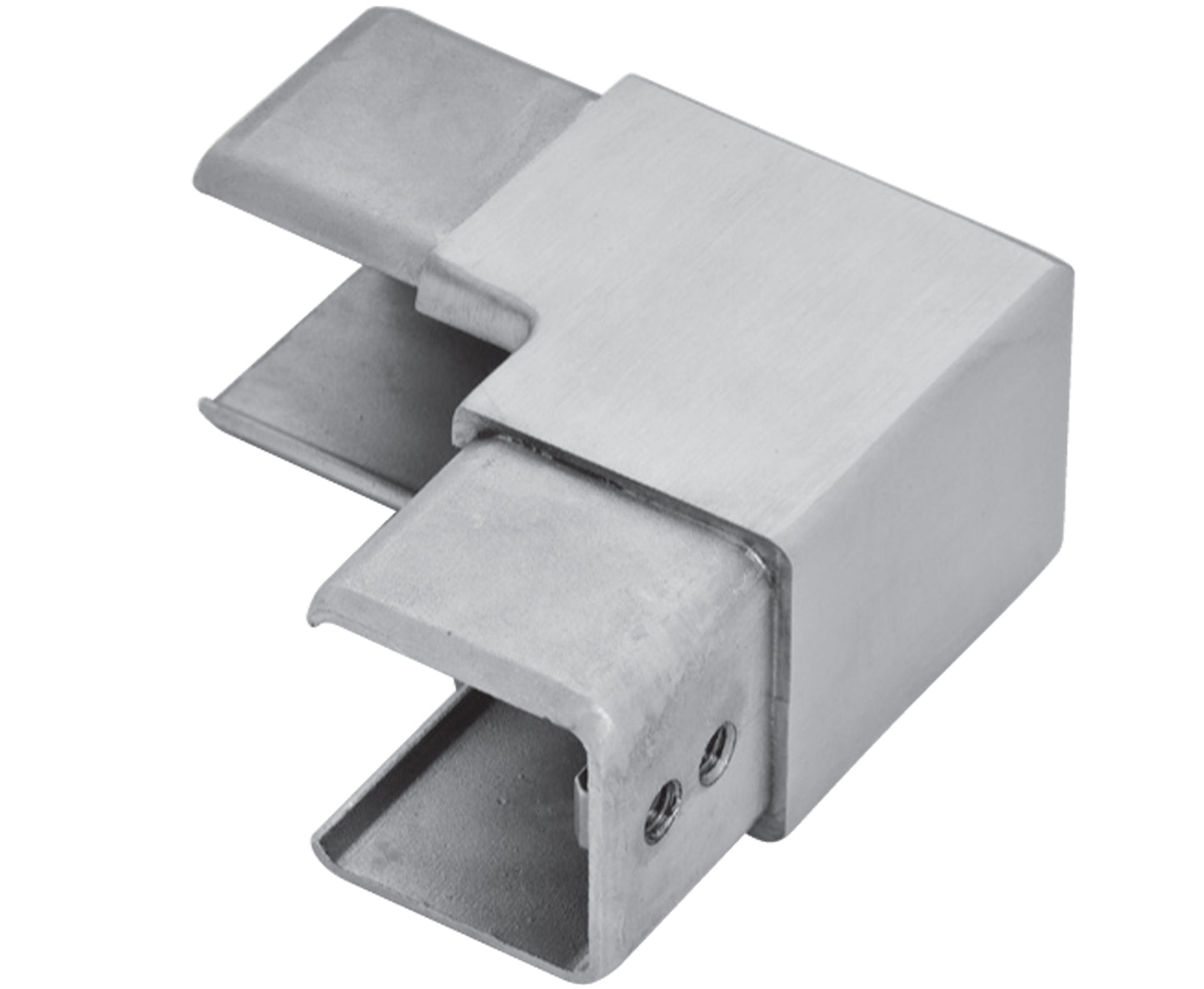Raccord Inox – Raccord verre sol – Ref. 63 - photo