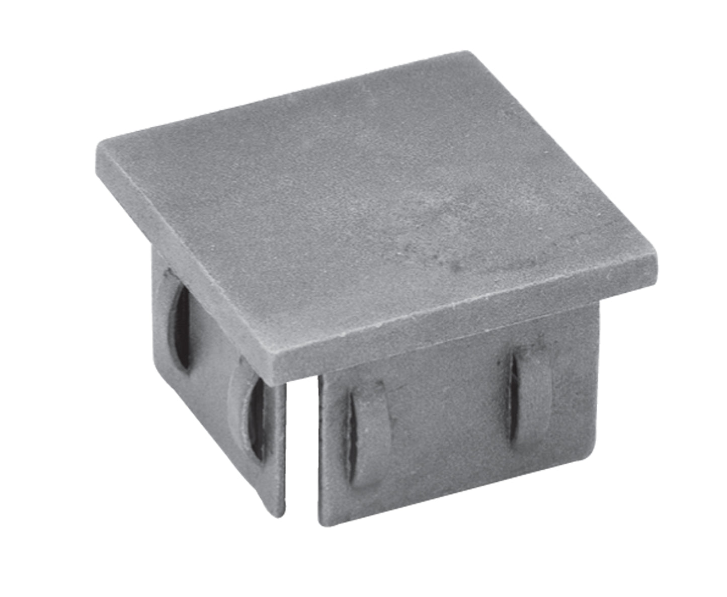 Bouchon d'Embout Rectangulaire Plat Inox - photo produit
